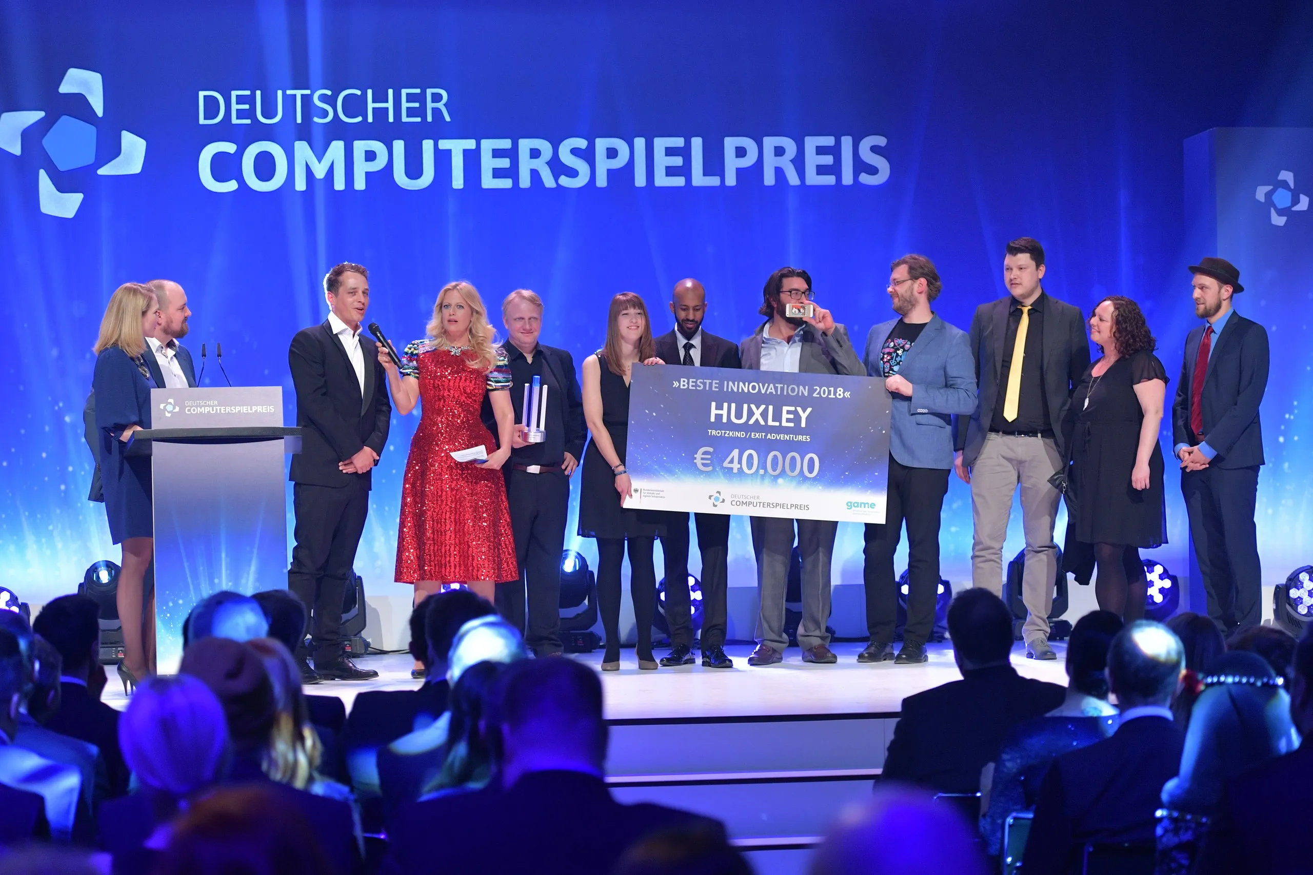 German Computer Games Prize 2018 – HUXLEY wins “Best Innovation”