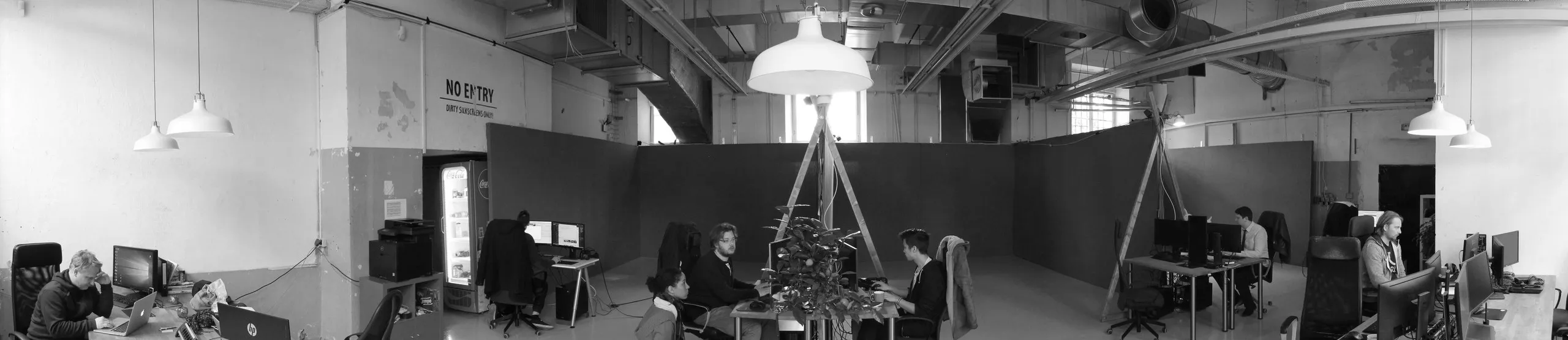 Das Berliner Studio in den frühen Tagen